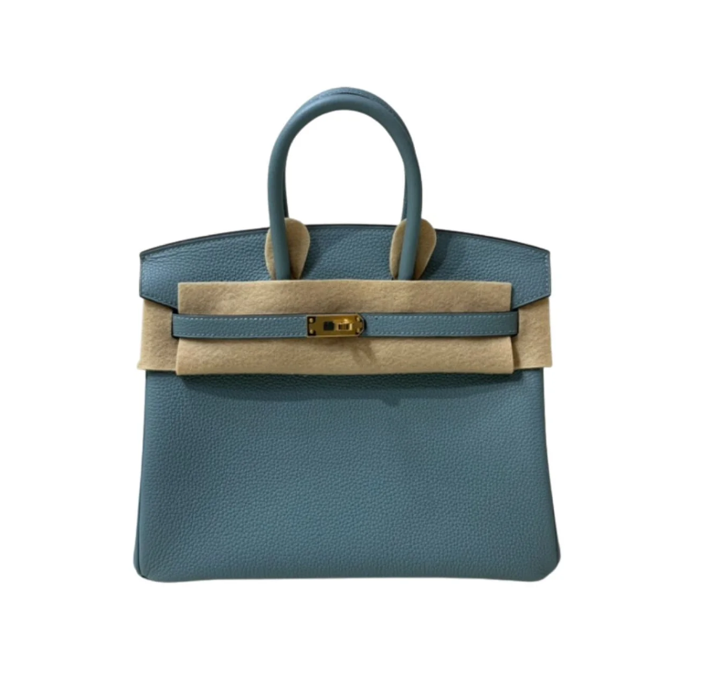 Hermes Birkin 25 Beton Togo Jade Green For Women 25cm / 9.8in