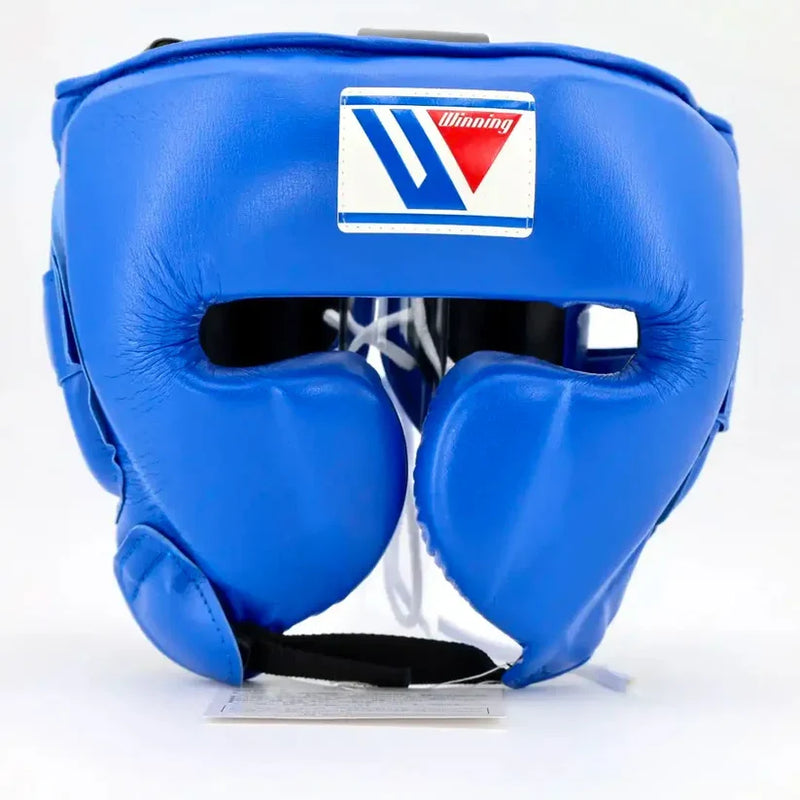 UKmets Blue Cheek Protector Boxing Headgear