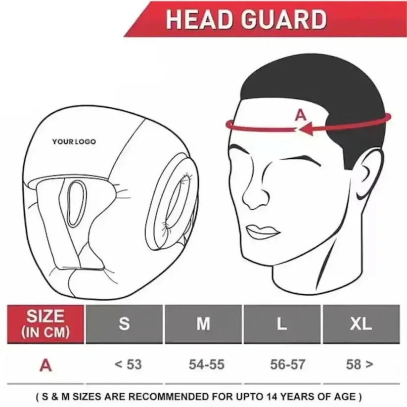 UKmets Custom Boxing Set: Black & White Lace-Up Gloves, Headgear & Groin Guard