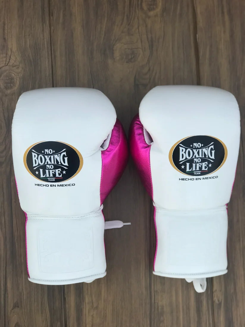 UKmets Pink Boxing Set: Lace-Up Gloves, Headgear & Groin Guard