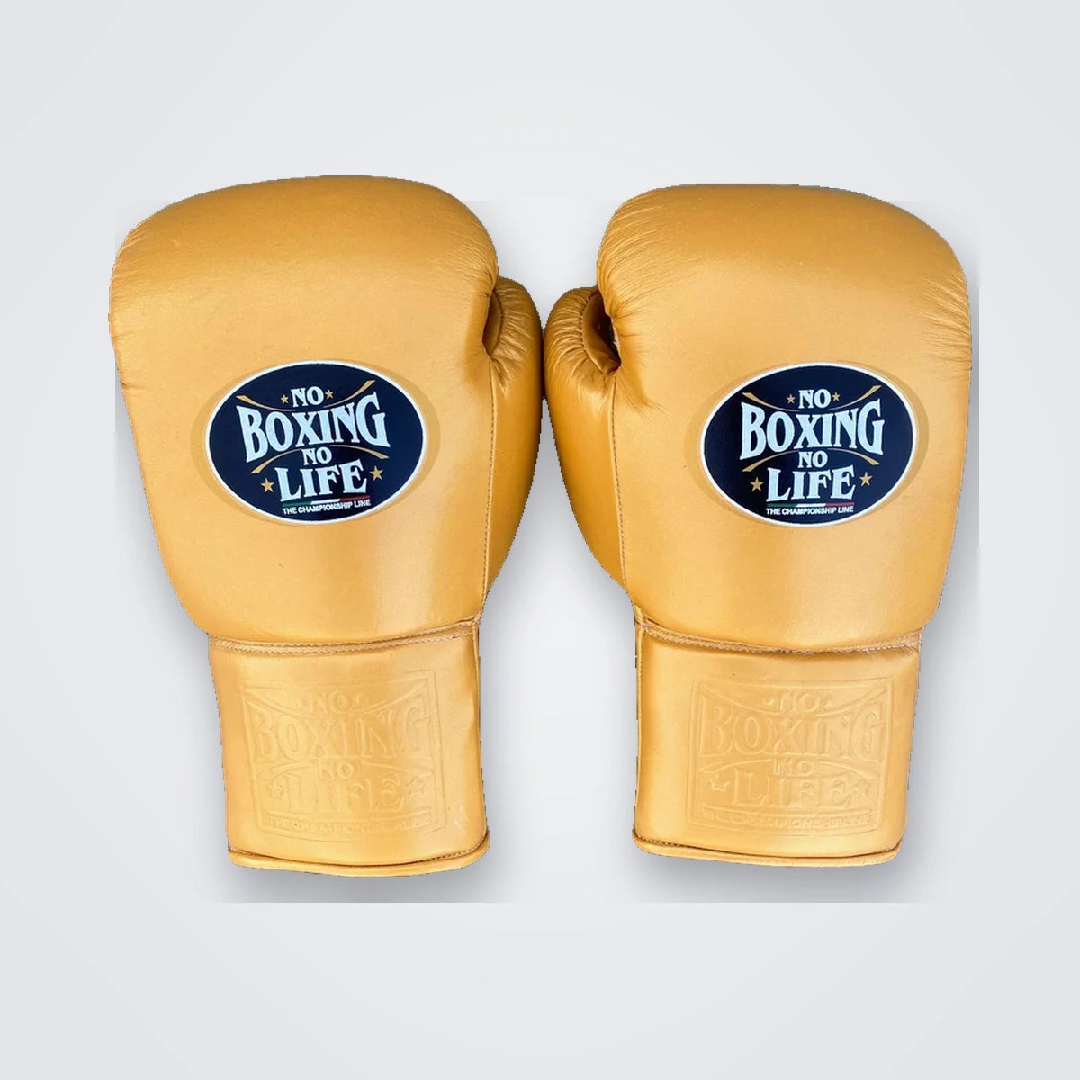 UKmets Gold Boxing Set: Lace-Up Gloves, Headgear & Groin Guard