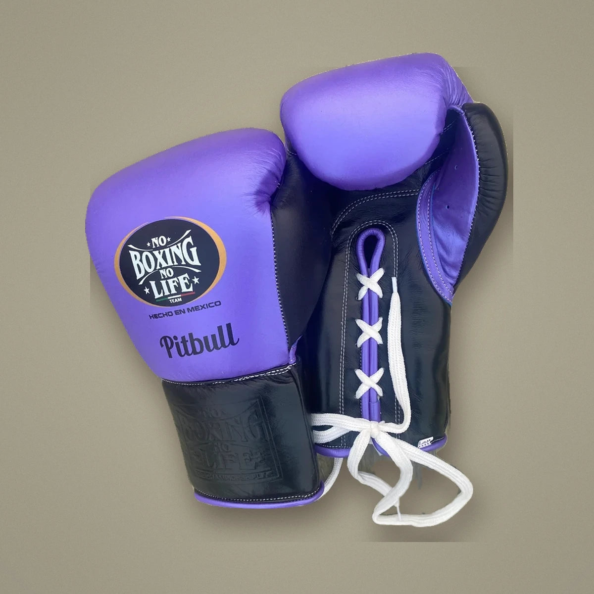 UKmets Purple & Black Boxing Set: Lace-Up Gloves, Headgear & Groin Guard